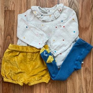Precious Baby Boden Outfit Set, Sz 6-12 mo